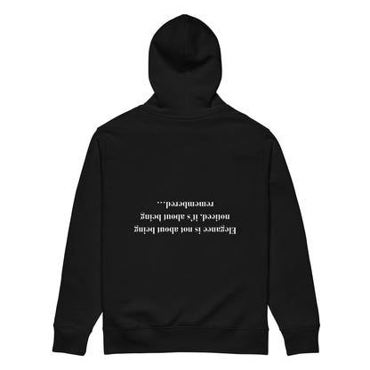 COTTON HOODED SWEATSHIRT WITH PRINT unisex-essential-eco-hoodie-black-back-67c0e4c5d8918